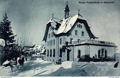 Appenzell, Post, Neues Postgebäude, um 1910/20