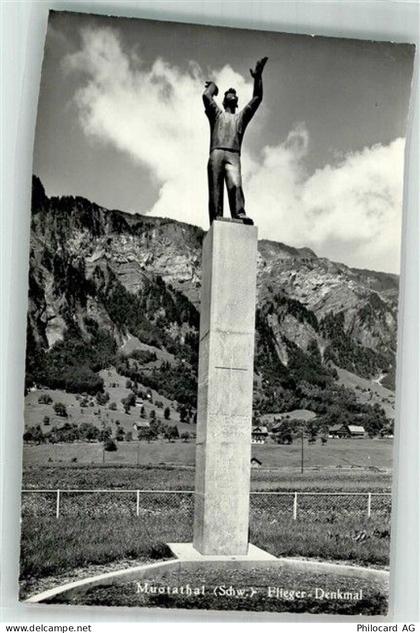 6436 Muotathal Foto AK Flieger- Denkmal - 38253980