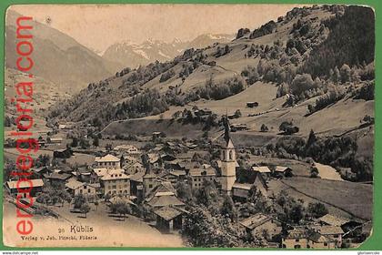 ah0608 - SWITZERLAND - VINTAGE POSTCARD  - Kublis - 1905