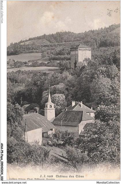 ANAP5-0392-SUISSE - chateau des clées