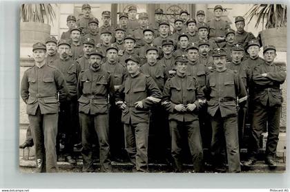 Büren an der Aare Gruppenaufnahme von Soldaten in Uniform Ort handschrif... - 10738419