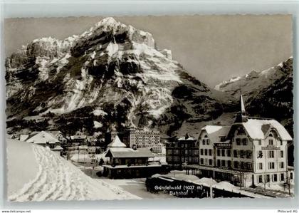 Grindelwald Bahnhof Winter Bahnhof Schweiz 1939 - 10257461