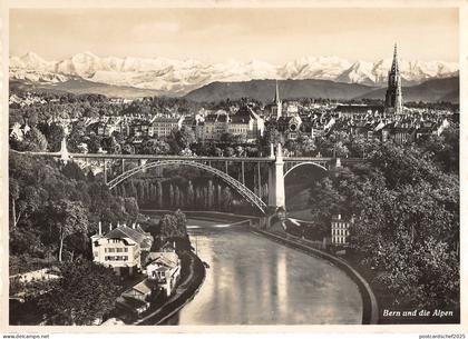 Lot292 bern und die  alpen berna real photo switzerland
