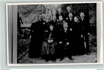 Privatfoto AK Gruppenbild Männer mit Schnäuz - 39410369