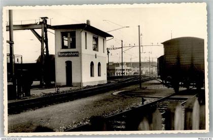 Romanshorn Bahnhof Stellwerk Bahnhof Schweiz Foto AK - 13666718