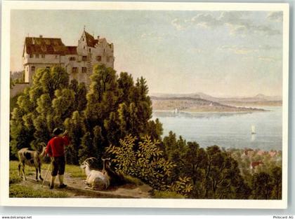 Salenstein Ziegen Schloss Salenstein Künstlerkarte Pro Juventute Schweiz... - 39493710