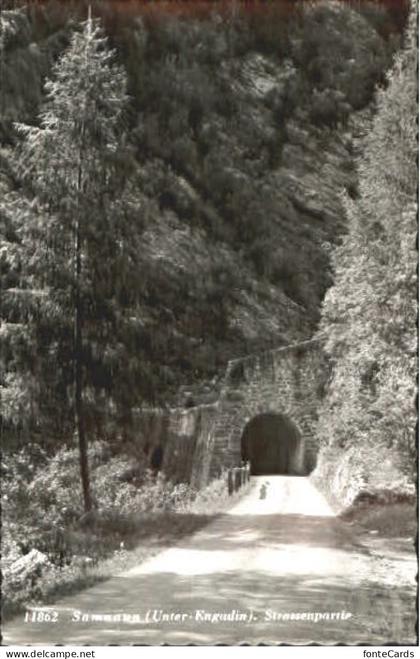 Samnaun GR Samnaun  ungelaufen ca. 1955