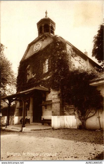 SUISSE SATIGNY  carte postale ancienne [GIT-2692]