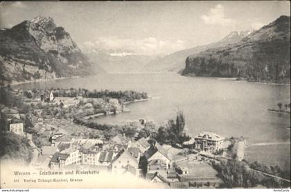 Weesen Walensee SG Weesen Leistkamm Alvierkette