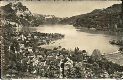 Weesen Walensee SG Weesen  ungelaufen ca. 1955