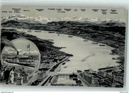 Zürich Dampfschifffahrt Zürich See Binnenschiff - 11059699