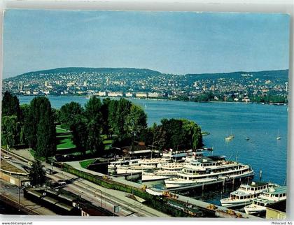 Zürich Werft Wollishofen Stadt u. Zürichberg Binnenschiff - 39895445