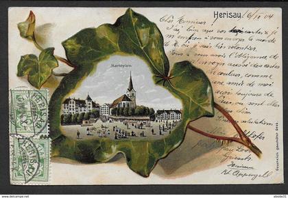 HERISAU - Marktplatz ( 2 scans )