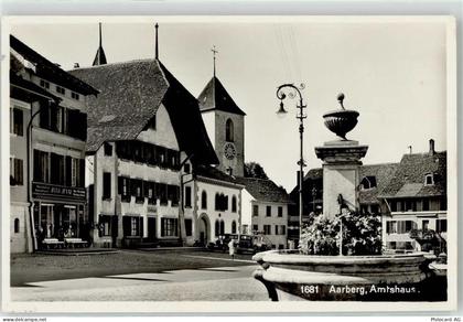 3270 Aarberg - Kirche Brunnen Amtshaus - 52172718