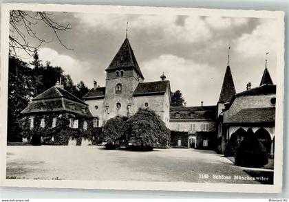 1797 Münchenwiler Villars-les-Moines Foto AK Schloss - 38021994