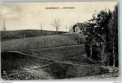3176 Neuenegg 1918 Foto AK Denkmal - 38022737