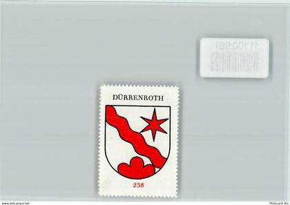 3465 Dürrenroth - Vignette Wappen Kaffee Hag ca 1920-1940 Dürrenroth - 11100981