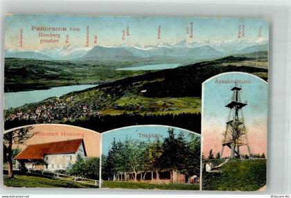 3622 Homberg b. Thun 1922 Foto AK Gasthaus Homberg Aussichtsturm Trinkha... - 14001173