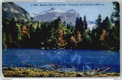 3716 Kandergrund Bunderbach - Blausee, Ruine Felsenburg, Fisistöcke - 51088861