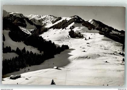 3765 Oberwil im Simmental - Winter Gasthaus Rossberg Niederhornabfahrt... - 39489258