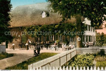 Belp BE Restaurant zum Sternen Aussenansicht m. Kutsche