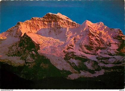 Carte Postale - Suisse - BE Berne - Jungfrau - Sonnenuntergang - CPM - Carte Neuve - Voir Scans Recto-Verso - Poscard -
