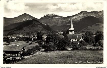 CPA Aeschi bei Spiez Kanton Bern, Kirche