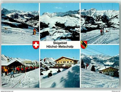 Höchst - Winter Bügellift Skifahrer Metschalp Gasthaus Wildhorn Niesenke... - 39494202