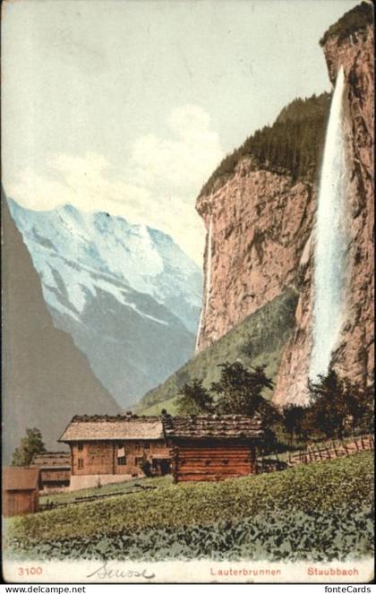 Lauterbrunnen BE Lauterbrunnen Staubbach