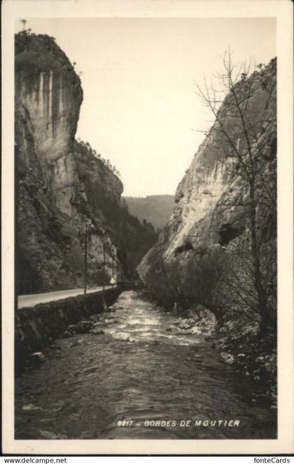 Moutier BE Moutier Gorges