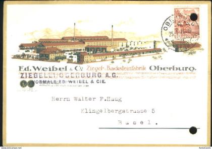 Oberburg Werbekarte x 1944
