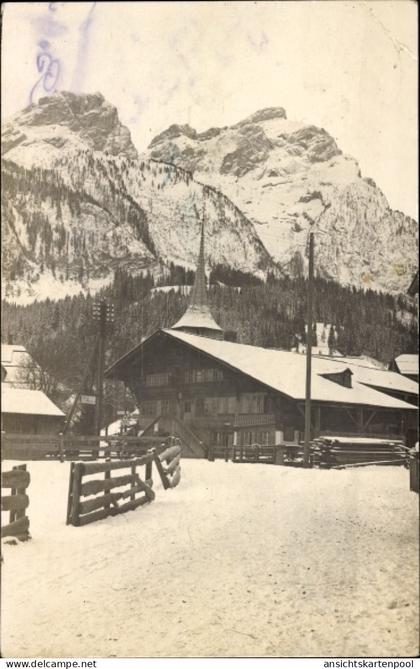 Photo CPA Gsteig bei Gstaad Kanton Bern, Hotel Bären