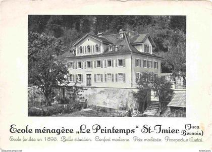 St Imier Courtelary BE Ecole ménagère Le Printemps