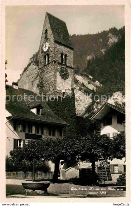 Unterseen Kirche von Unterseen erbaut 1285