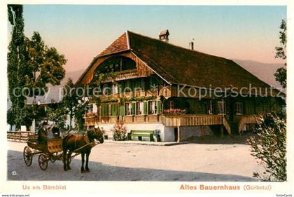 Wattenwil BE Us em Baernbiet Altes Bauernhaus