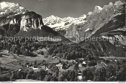 Wiler Seedorf mit Hangendgletscherhorn und Engelhoerner