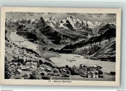 3803 Beatenberg Künstlerkarte St. Beatenberg - 12111605