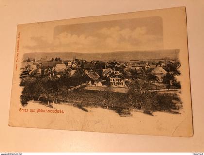 Switzerland Suisse Schweiz Münchenbuchsee Bern Berne view Villa Arni Papeterie 15377 post card POSTCARD