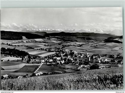 3507 Biglen - Dorf mit Blick auf die Alpen - 13137731