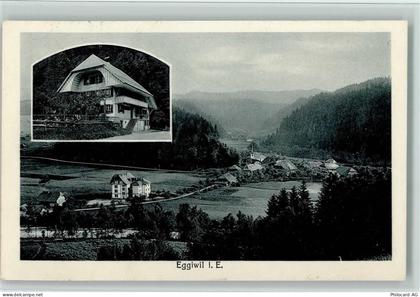 3537 Eggiwil 1927 - Pension und Teilansicht AK - 13407353
