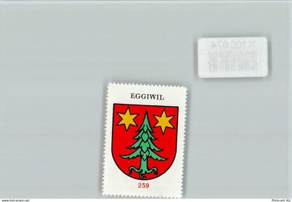 3537 Eggiwil - Vignette Wappen Kaffee Hag ca 1920-1940 Eggiwil - 11100974