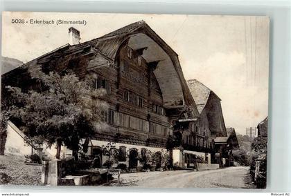 3762 Erlenbach im Simmental 1910 - Simmentaler Haus - 10607208