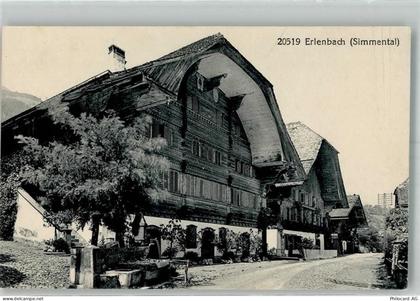 3762 Erlenbach im Simmental 1917 Foto AK - 38194359