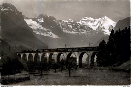 Lötschbergbahn - Kander Viadukt bei Frutigen