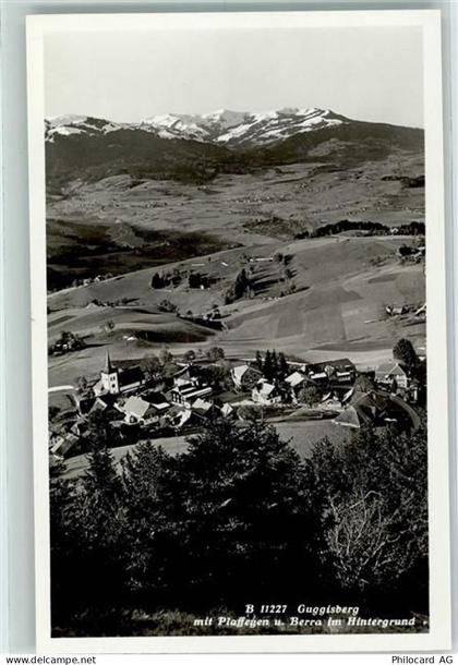3158 Guggisberg - Guggisberg mit Pfaffeyen und Berra im Hintergrund - 13133737