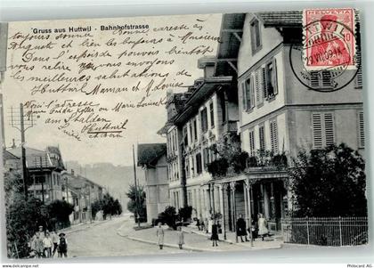 4950 Huttwil 1909 - Bahnhofstraße - 13455767