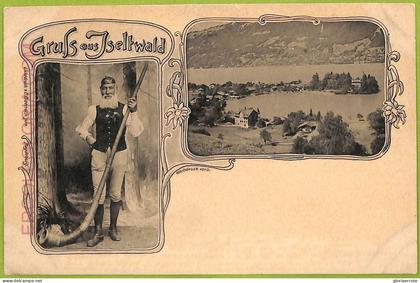 ad4509 - SWITZERLAND Schweitz - Ansichtskarten VINTAGE POSTCARD - Iseltwald