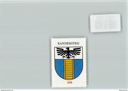 3718 Kandersteg - Vignette Wappen Kaffee Hag ca 1920-1940 Kandersteg - 11101090
