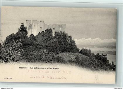 2520 La Neuveville - Le Schlossberg et les Alpes - 12111483
