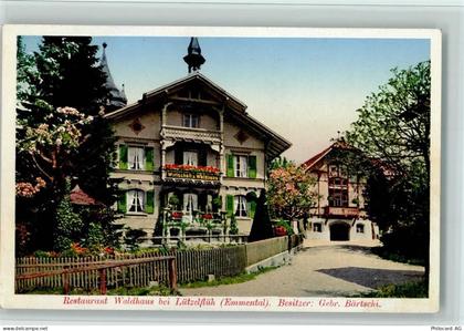 3432 Lützelflüh-Goldbach 1934 - Restaurant Waldhaus ,gute Erhaltung AK... - 13078456